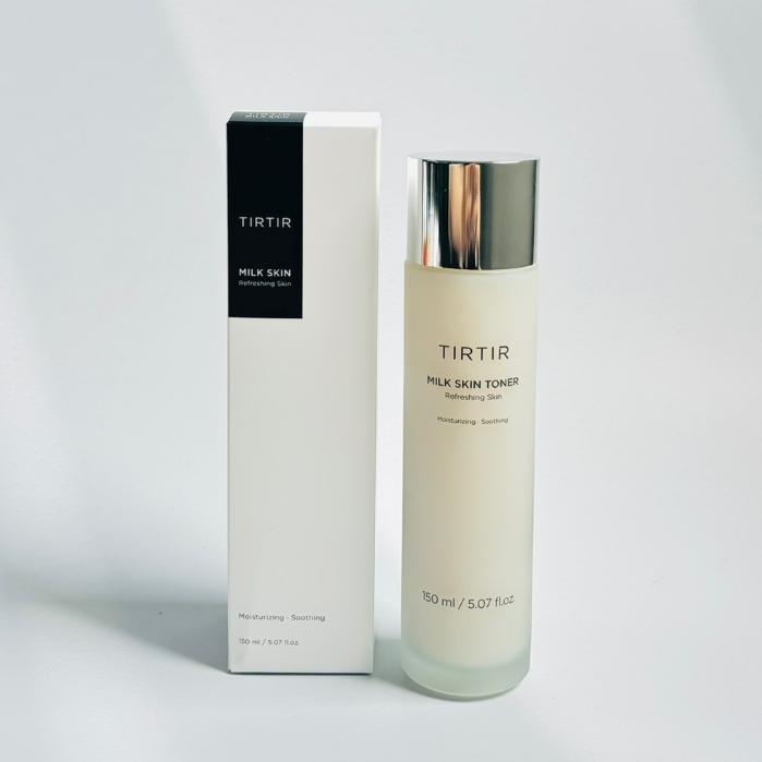 [TIRTIR] Milk Skin Toner, 150mL/50ml | Deep Moisturizing, Instant Glow, 2% Niacinamide, Chamomile, Rice Bran Extract, Ceramide, Panthenol 150ml