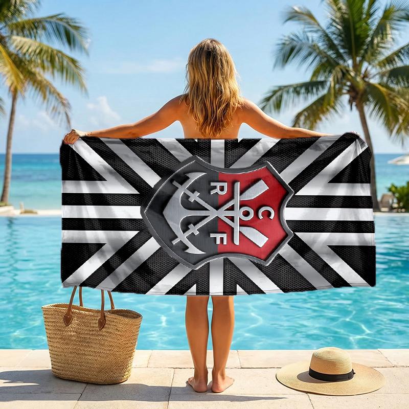 Crf Fashion Beach Towel: Ideal for Summer Adventures Soft, absorbent and quick drying suitable for swimming and bathing