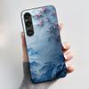 For Sony Xperia 1 VI VII Case Aesthetic Cute Cat Astronaut Soft Silicone Black TPU Back Cover Slim thin Shockproof Shell Fundas