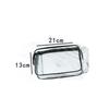 Clear Makeup Bag, 3 Pack TSA Approved Toiletry Bag for Travel Size ToiletriesCarry On Airport Airline Compliant Bag Travel Makeup Cosmetic Bag