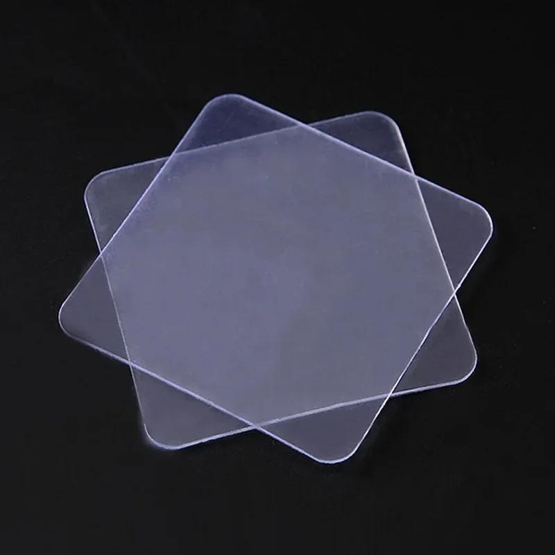 10PCS Double Sided Tape Transparent Reusable Waterproof Adhesive Tape Punch-free Hook Wall Hook Home Decoration Supplies