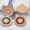 Wooden Jewelry Display and Storage Tray for Bracelets and Beads