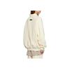 Fear of God Essentials FW22 Eggshell Solid Color Pullover Fleece Hoodie Women Hoodies Eggshell-White FOGE-FW22-367
