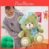 Beret Bow Teddy Bear Plush Doll Childrens Birthday Gift Souvenir Decoration Home