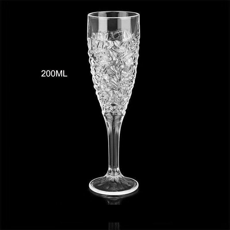 Superior Quality Crystal Glass Goblet Champagne Glass Water Cup Handmade Flawless Wine Glass Sweet Fruit Wine Cup Cocktail Glass