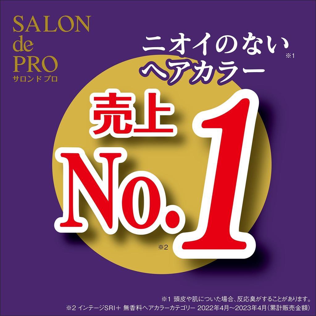 Salon de Pro Extra Rich Foam Hair Greige Color, 4g, [Quasi-drug]