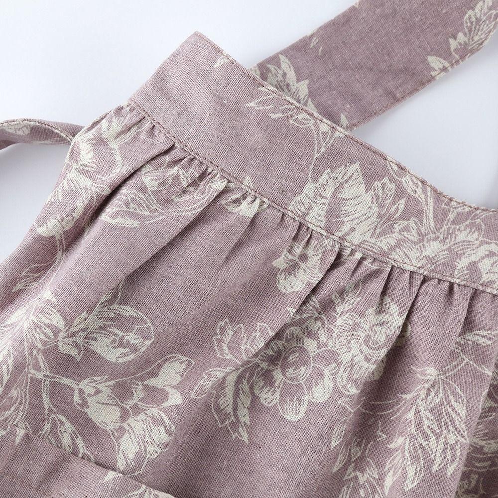 Exquisite Cleaning Apron Elegant Cooking Apron Durable Water-repellent Apron  Garden