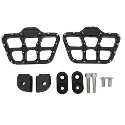 1 Pair Motorcycle Front Foot Pegs Strong Strength Replacement for R1200GS LC 2014‑2019 Silver