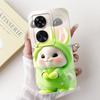 Für Huawei Nova 11 SE Hülle Süßer Hase Kaktus Cartoon Weiches Flüssigsilikon Stoßfeste Abdeckung Für Huawei Nova 12 SE BNE-LX1 Capa