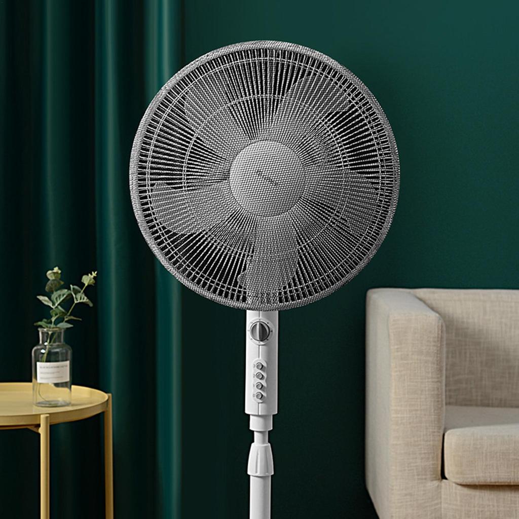 Cartoon Dustproof Fan Mesh Protection Cover for Floor Fan Kid Finger Safety Protection Net Universal Electric Fan Guard