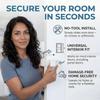 Serrure de Sécurité Multifonctionnelle pour Enfants à Clipser Anti-Bambin Serrure à Épreuve pour Enfants Serrure de Porte Child Proof Ménage