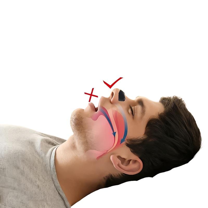 Magnetischer Anti-Schnarch-Nasenclip & Nasendilatator für Männer & Frauen