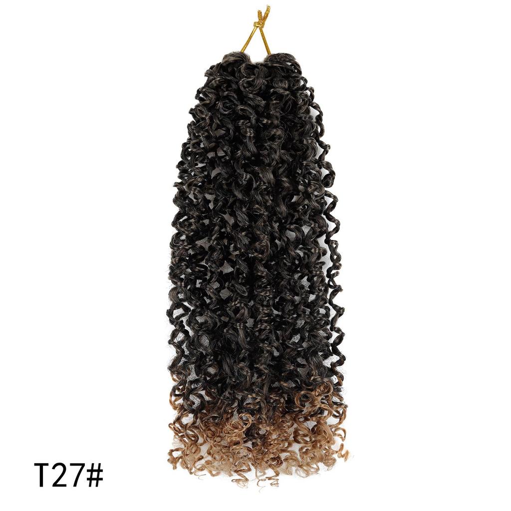 Capelli da Crochet Yanky Twist Pre-Torsadati Ricci Piccoli e Vivaci Capelli Sintetici per Treccine 24 Ciocche/Confezione Estensioni Capelli Leggere