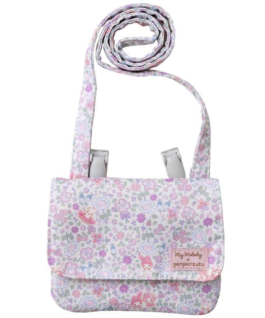 Portable Pocket Pochette Sanrio Pocket Bag with Attachable Pocket Clip Tissue Tissue Holder [panpantutu] [Panpantutu] (My Melody) Girl's Pocket,