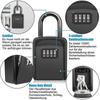 Key Safe With Hanger, [newest] Waterproof Key Box Outdoor Key Box, Combination Key Safe For Home, Garage, School