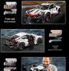 Model samochodu sportowego Porsche 911RSR: Zdalne sterowanie i montaż DIY kompatybilny z Lego