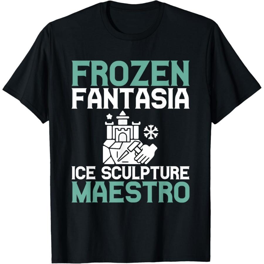 Футболка «Ледяная фантазия» XXXXXL чёрный