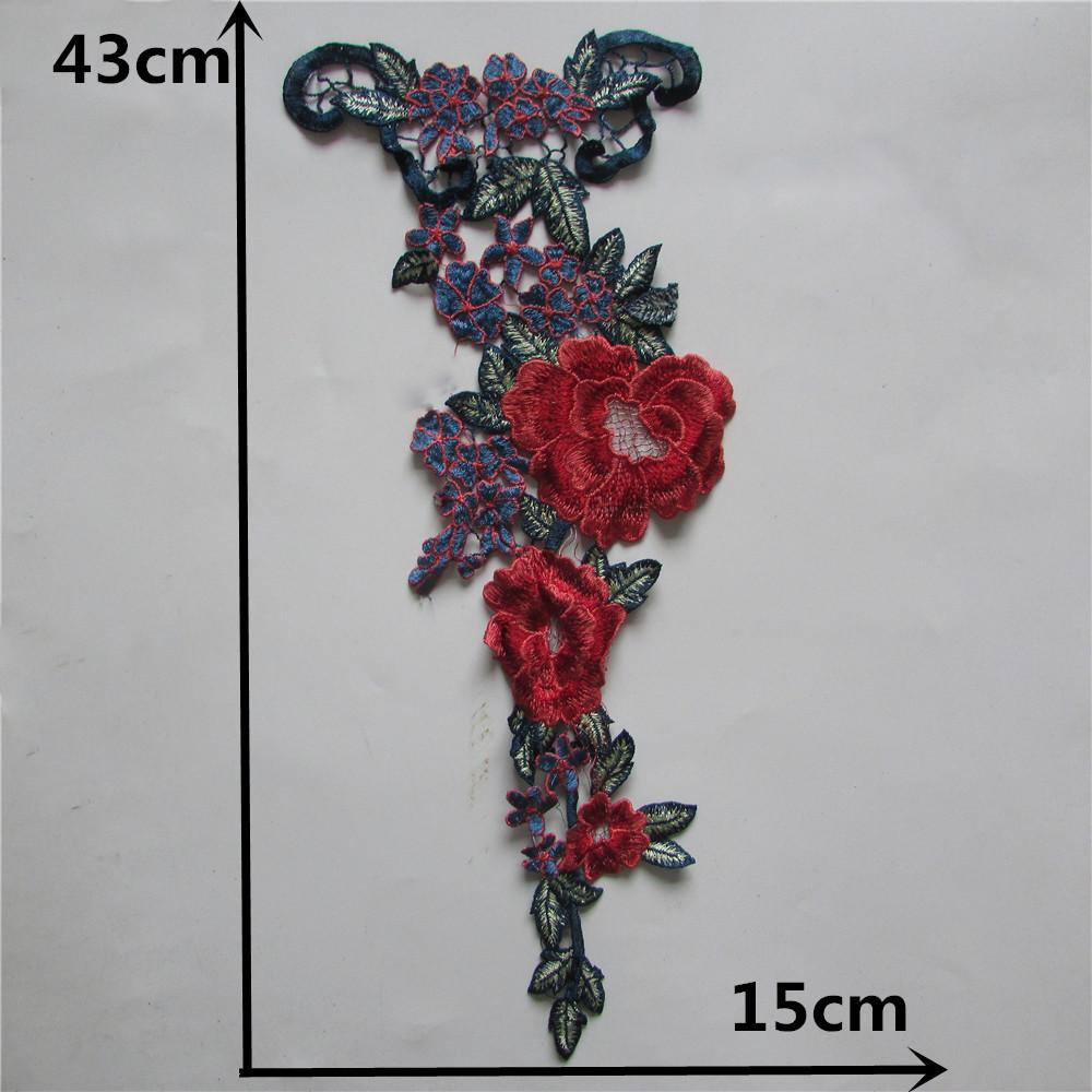 

Embroidery Water-Soluble Lace, Lace Collar, Clothing Accessories Water-Soluble Lace Diy Style 412 (1 piece)