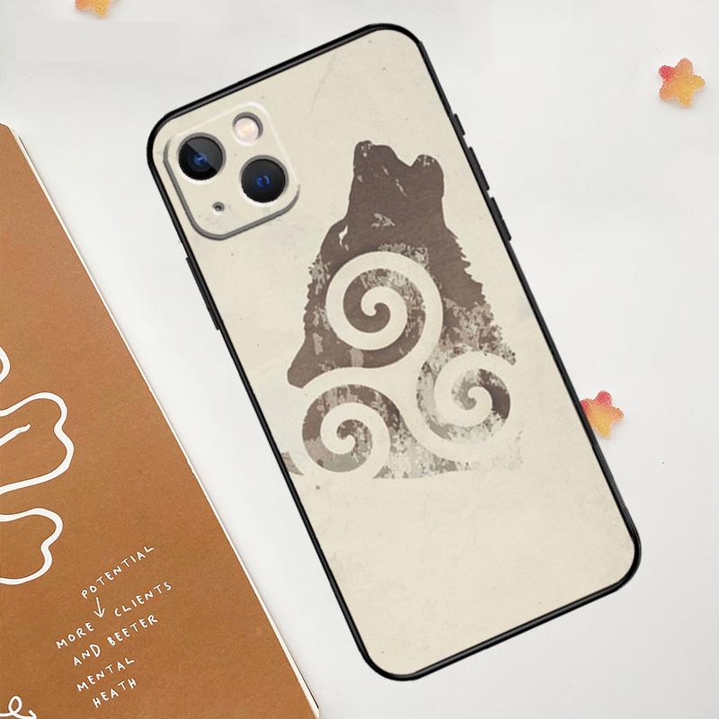 

Чехол Teen Wolf для Apple iPhone 16 15 14 13 11 12 Pro Max Mini XR 15 16 Plus 16e Защитная накладка iPhone 12 mini