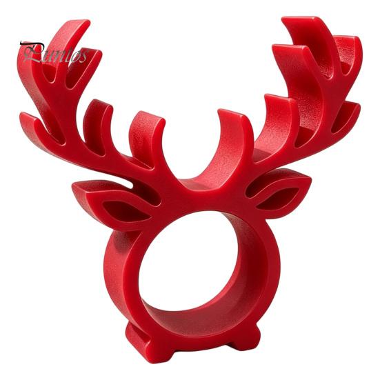 Rensdyr Borddekoration 3D-printet Servietring, Dekorativ Holder, Elg Chokoladeholder Juledekorationer til Dekorationer, Festlig Højtid