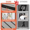 Summer Magnetic Door Curtain - Mosquito Resistant, Soft Yarn Mesh, Multiple Sizes, Easy Install for Home