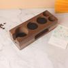 51/58mm Coffee Tamper Station Portafilter Holder Wooden Base Stand Espresso Tamper Mat For Espresso Accessories