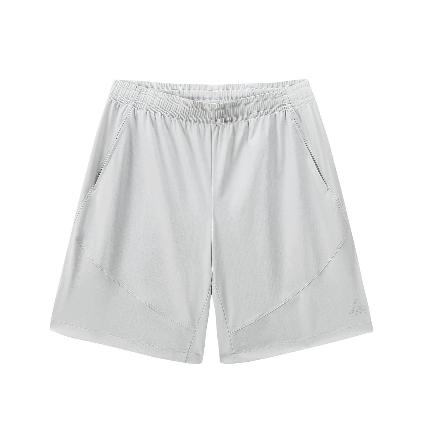 Anta Outdoors Woven Shorts Men Shorts White-Mist-Gray 952626502-1 S