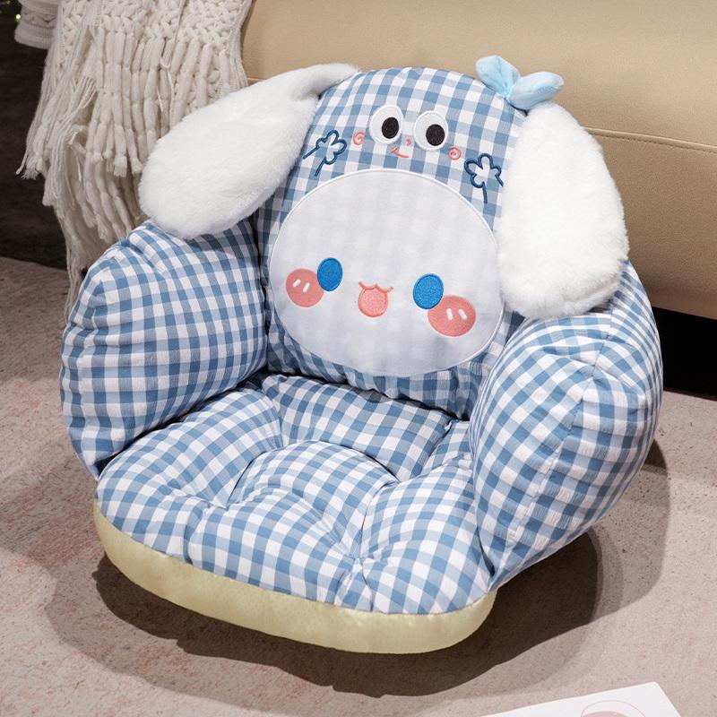 

Non-Toxic Sanrio Comfortable Seat Cushion Kuromi My Melody Cinnamoroll Pom Pom Purin Pochacco Sitting Cushion Chair Back Cushion Thickened 50x45cm