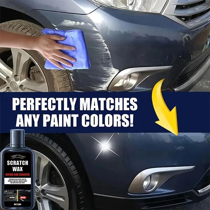 NEW 120ML Scratch Repair Wax - Quick Scratch Removal for Cars, Multi-functional Polishing Protection Wax, for Minor Scratch Repa