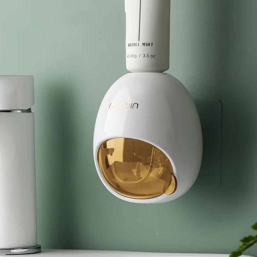 

Настенный выдавливатель зубной пасты Пластиковый держатель для зубной пасты Диспенсер для зубной пасты Туалетная комната