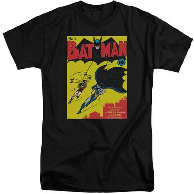 Batman Batman Prima Maglietta Lunga da Uomo Nera Licenza Ufficiale