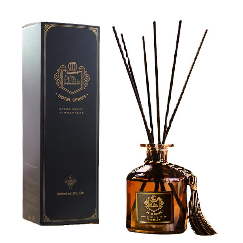 Aromatherapy Essential Oil Rattan Reed Diffuser with Tassel Design for Home & Bedroom