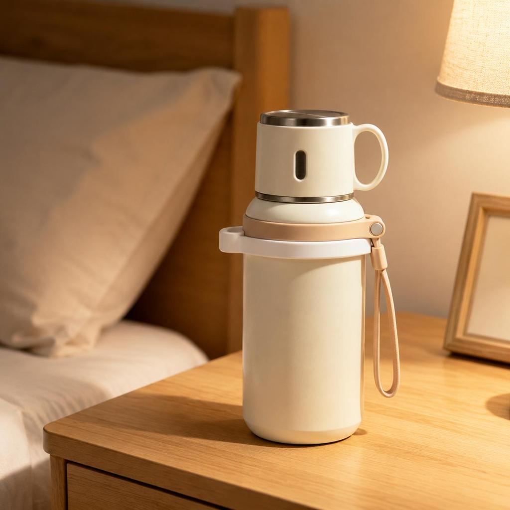weightedBall Straw Cup Hands-Free for Travel, Seniors