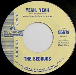 

7inch Record BEDBUGS Yeah Yeah Lucy Lucy 55679PROMO Liberty 1964 US Rock Used