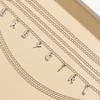Dangle Letter Waist Thigh Chain Body Chain Harness Rock Leg Garter Belt Fashion Beach Club Rave Party Body Supplies