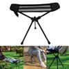 Aluminum Alloy Chair Footrest Black Camping Fishing