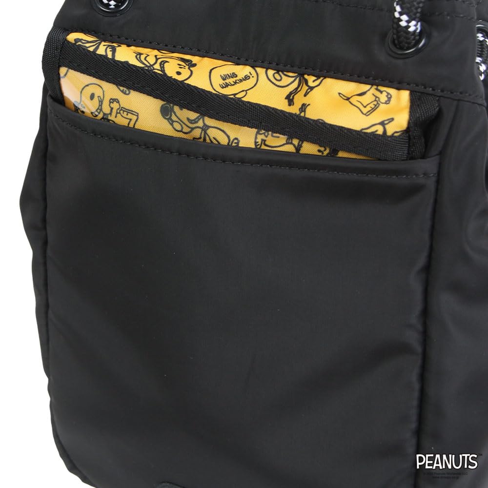 [OUTDOOR PRODUCTS] PEANUTS Collection Snoopy 2-Way Tote Bag ODB036 Black