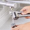 Stainless Steel Garlic Press Detachable Ginger Mud Squeezer Food Processor Garlic Masher  Vegetable