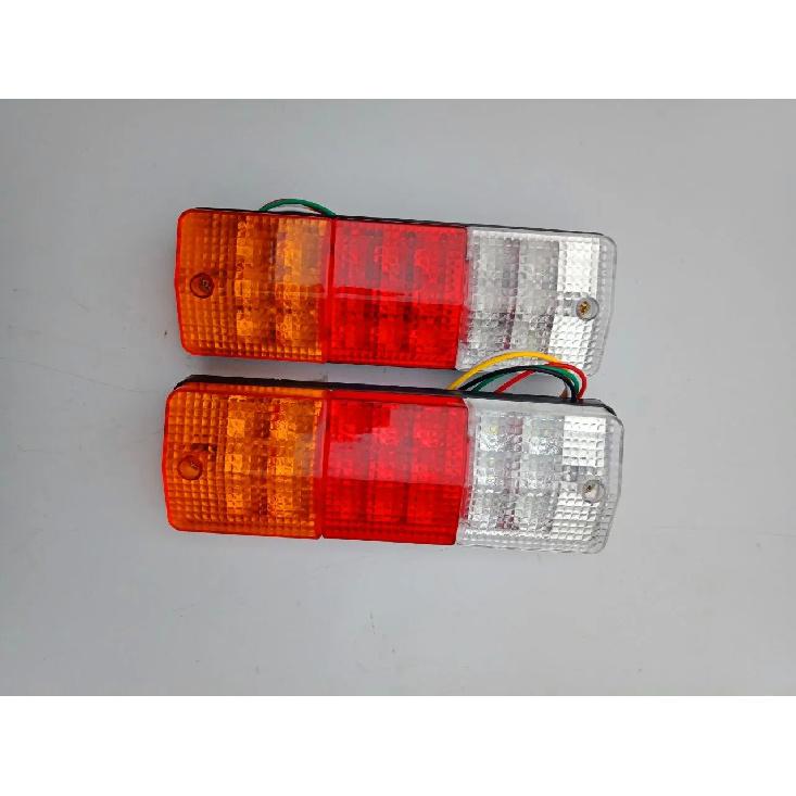 1/2PC 12-72V Car LED Tail Light Kits 12V 24V Rear Turn Signal Lamp For RV Camper Trailer Truck Stop Light Boat Lighting