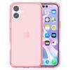 For iPhone 17 Case PC+TPU Shockproof Clear Phone Cover