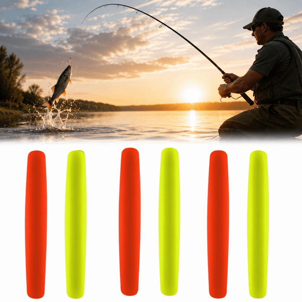 100PCS Silicone Fishing Float Indicator Lightweight Float Strike Indicator Freshwater Fishing