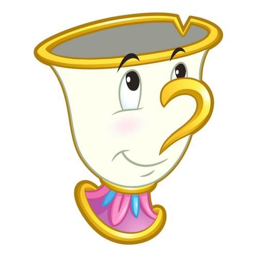 Beauty And The Beast Chip Shaped Beach Towel