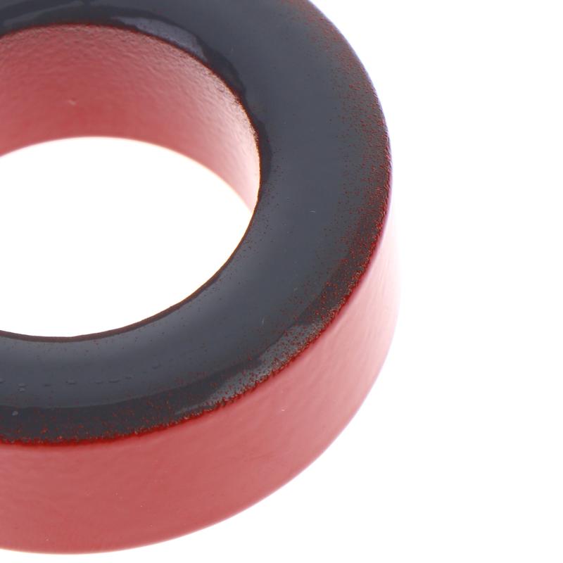 T157-2 Iron Ferrite Toroid Cores 40*24*14.5 Mm For Inductors Iron Powder Core Red Ring Low Permeability