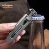 Titanlegierung Mini Verstellbarer Schraubenschlüssel Multitool Schlüsselanhänger