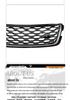 Compatible Front Bumper Grille Black Silver for Land Rover Range Rover Velar LR092628