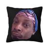 Rapper Music Snoop Dogg Cushion Cover X Cm Polyester Velvet Throw Pillow Case For Sofa Car Decoration Bedding Pillowslip