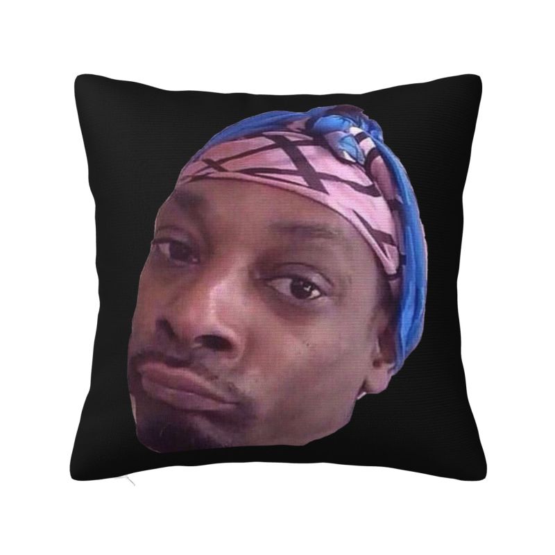 Rapper Music Snoop Dogg Cushion Cover X Cm Polyester Velvet Throw Pillow Case For Sofa Car Decoration Bedding Pillowslip