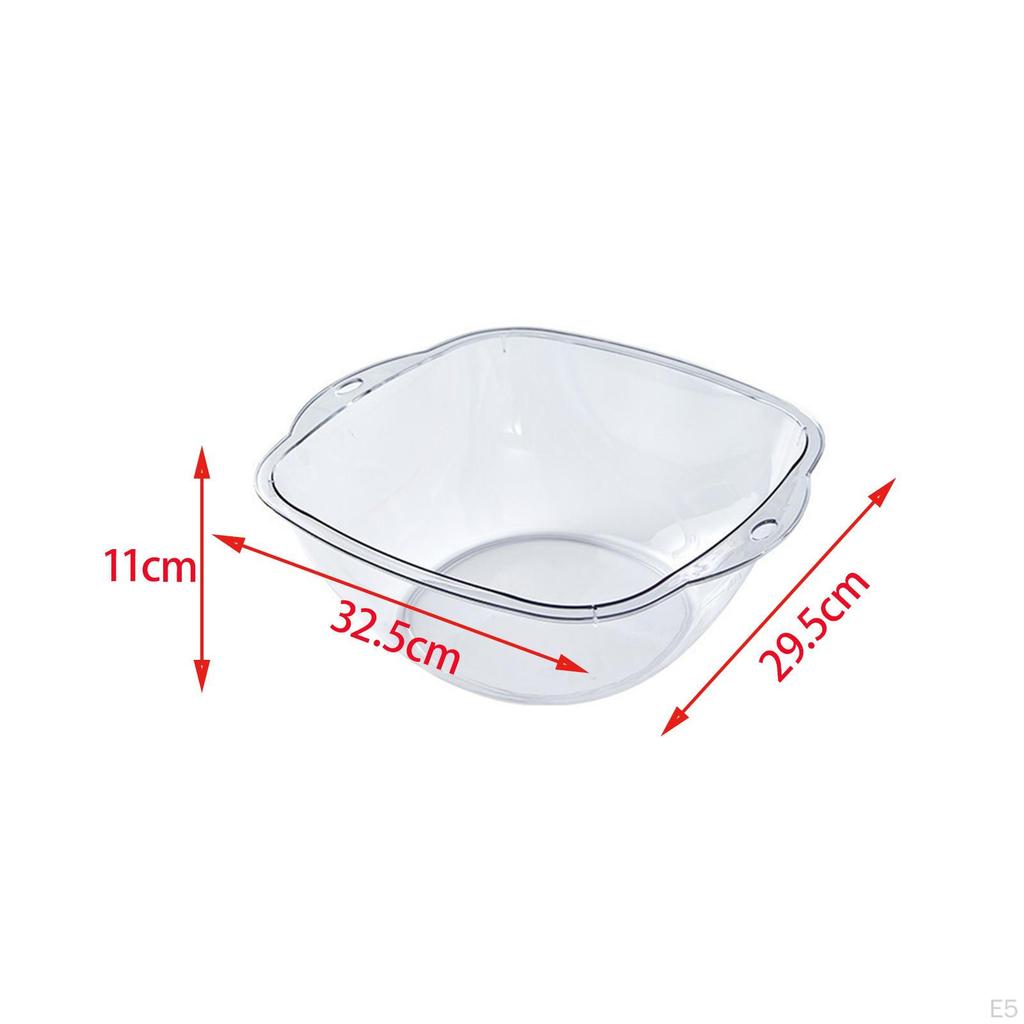 Large Capacity Kitchen Sink Dish Basin for Washing Vegetables and Fruits
