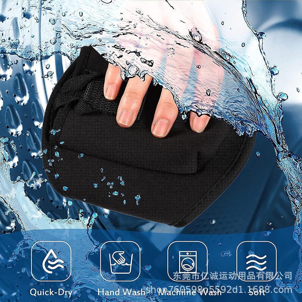Mic Belt Microphone Holder Pack Comfortable Neoprene Waistband Bag Adjustable Strap for Running