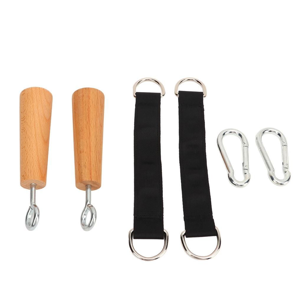 Wooden Pull Up Balls Rock Climbing Holds Training Set Arm Strength Trainer Pull Up Ball